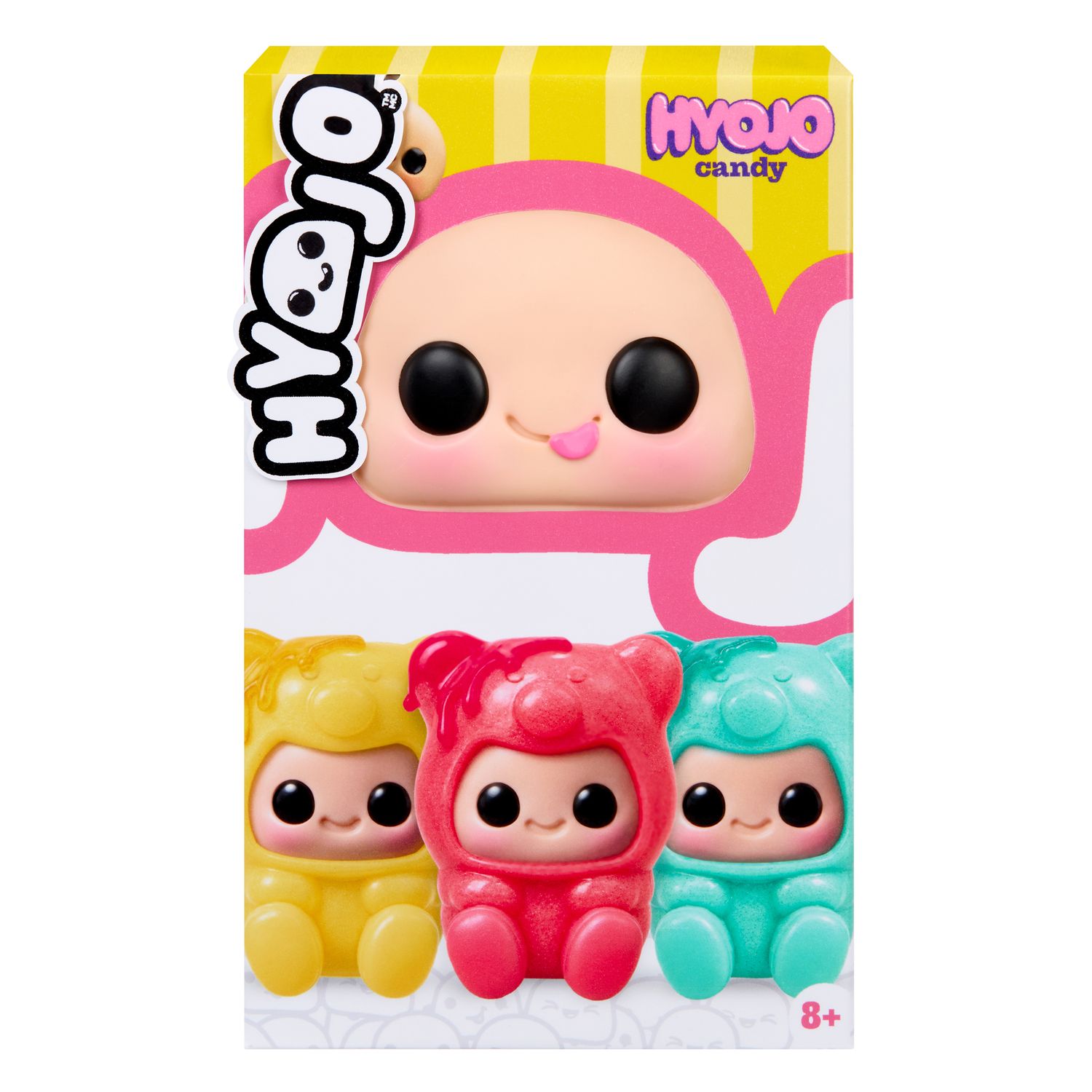 Детские фигурки Hyojo Series 4 Gummy Bear 3-Pack Collectible Figures - Styles May Vary — фото 1