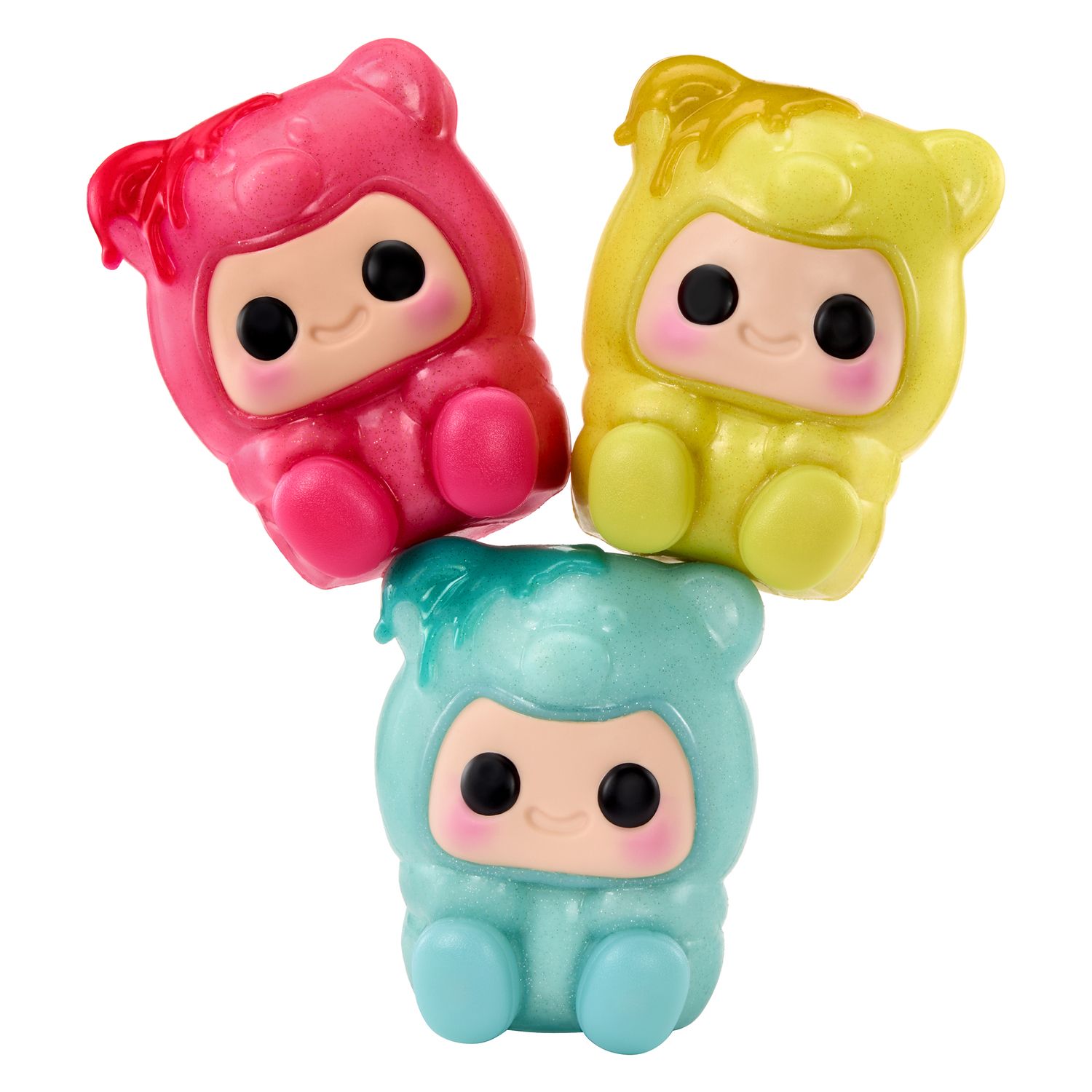 Детские фигурки Hyojo Series 4 Gummy Bear 3-Pack Collectible Figures - Styles May Vary — фото 2