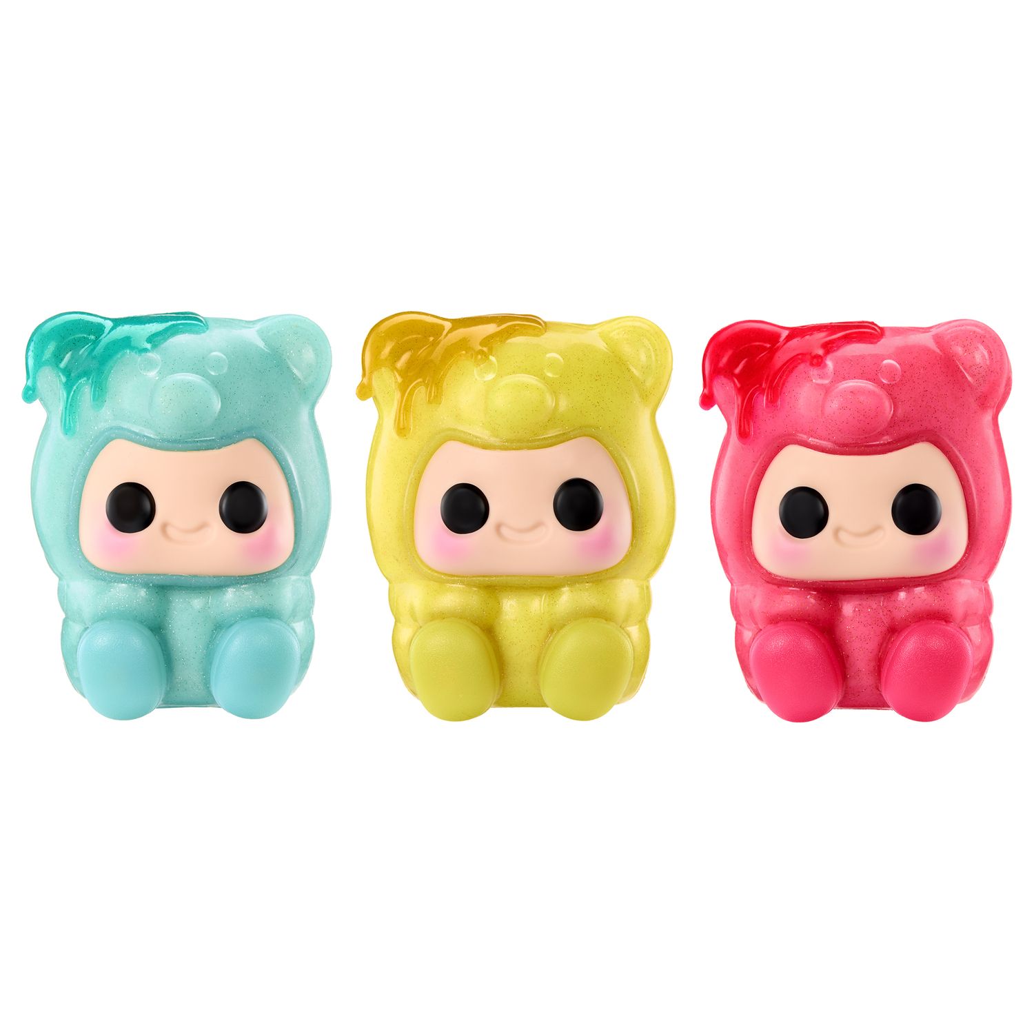 Детские фигурки Hyojo Series 4 Gummy Bear 3-Pack Collectible Figures - Styles May Vary — фото 4