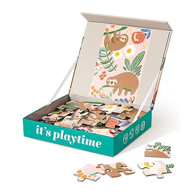 Hinkler Journey of Something Sloth 24-Piece Jigsaw Puzzle Whimsical Animal Scene
