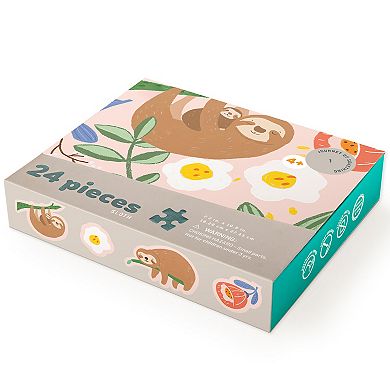 Hinkler Journey of Something Sloth 24-Piece Jigsaw Puzzle Whimsical Animal Scene