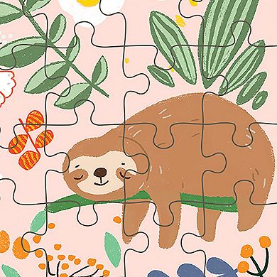 Hinkler Journey of Something Sloth 24-Piece Jigsaw Puzzle Whimsical Animal Scene