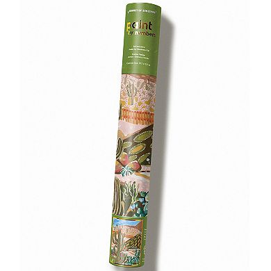 Journey of Something Paint By Numbers Cactus Valley Canvas Craft Kit