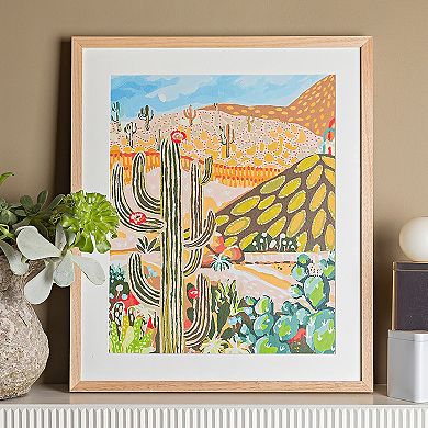 Journey of Something Paint By Numbers Cactus Valley Canvas Craft Kit