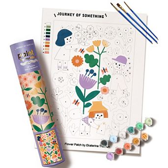 Journey of Something Paint By Numbers in Bloom DIY Painting Craft Kit