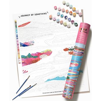 Journey of Something Paint By NumbersLake Windereme DIY Craft Kit