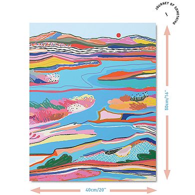 Journey of Something Paint By NumbersLake Windereme DIY Craft Kit