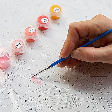 Journey of Something Paint By Numbers Two Proteas Craft Kit