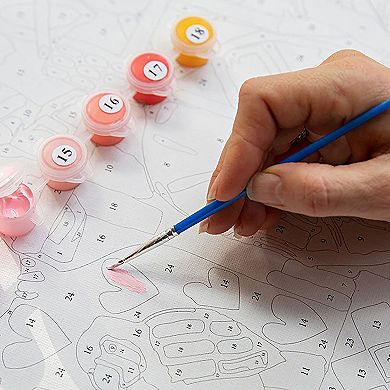 Journey of Something Paint By Numbers Seafood Canvas Craft Kit
