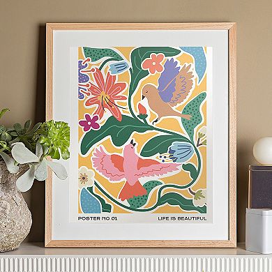 Journey of Something Paint By Numbers Life is Beautiful Craft Kit