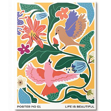 Journey of Something Paint By Numbers Life is Beautiful Craft Kit