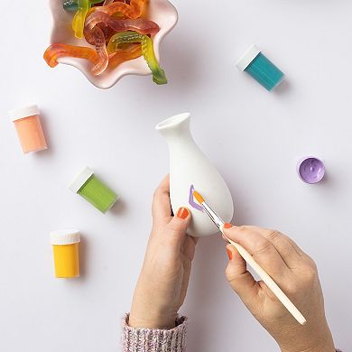 Journey of Something 3-Piece Paint Your Own Vases DIY Craft Kit
