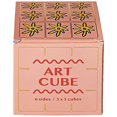 Journey of Something Art Cube 6-Sided Puzzle Game Fidget Toy Brainteaser