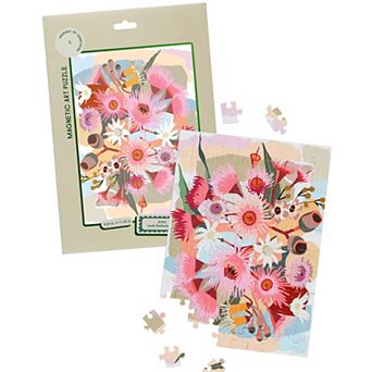 Journey of Something Flowering Gum 100 pc Magnetic Art Puzzle Jigsaw