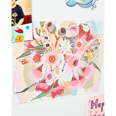 Journey of Something Flowering Gum 100-Piece Magnetic Art Puzzle Jigsaw