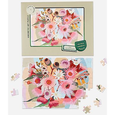 Journey of Something Flowering Gum 100-Piece Magnetic Art Puzzle Jigsaw