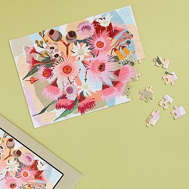 Journey of Something Flowering Gum 100-Piece Magnetic Art Puzzle Jigsaw