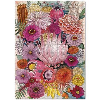 Hinkler Journey of Something 1000 pc Jigsaw Puzzle Floral Arrangement Scene