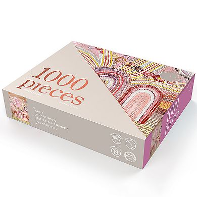 Hinkler Journey of Something 1000-Piece Jigsaw Puzzle Australian Indigenous Art