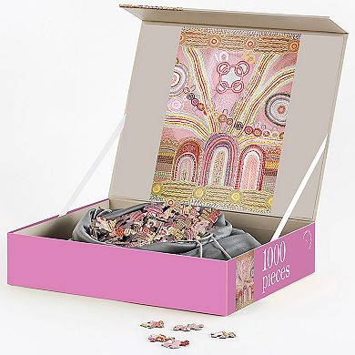 Hinkler Journey of Something 1000-Piece Jigsaw Puzzle Australian Indigenous Art