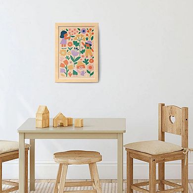 Hinkler Journey of Something Paint By Numbers Flower Patch DIY Art Craft Kit