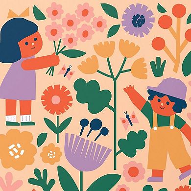 Hinkler Journey of Something Paint By Numbers Flower Patch DIY Art Craft Kit