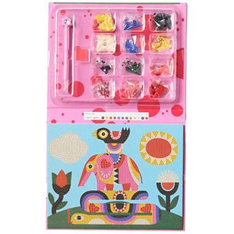 Hinkler Journey of Something Sparkle Art - DIY Bedazzled Artwork Craft Kit, Animal Scene, 2000 Crystals