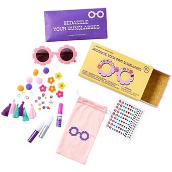 Hinkler Journey of Something Decorate Your Own Sunglasses Craft Kit with Charms & Stickers