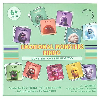 Hinkler Emotional Monsters Bingo Educational Game
