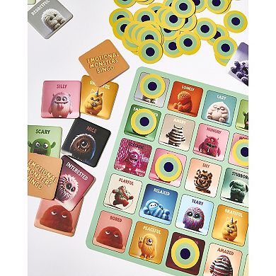 Hinkler Emotional Monsters Bingo Educational Game