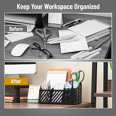 Mind Reader Desktop Organizer & Mail Sorter