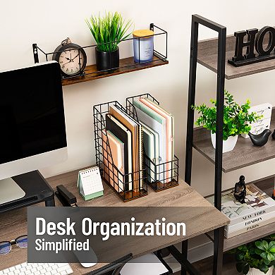 Mind Reader Desktop Organization Shelf