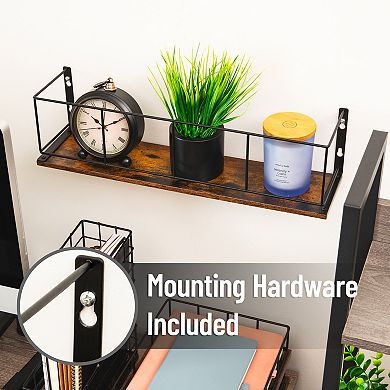 Mind Reader Desktop Organization Shelf
