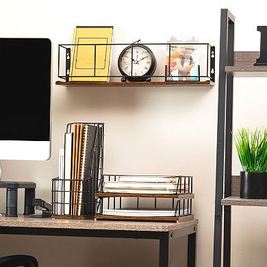 Mind Reader Desktop Organization Shelf