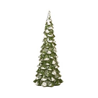 Medium Frosted Tree Table Decor