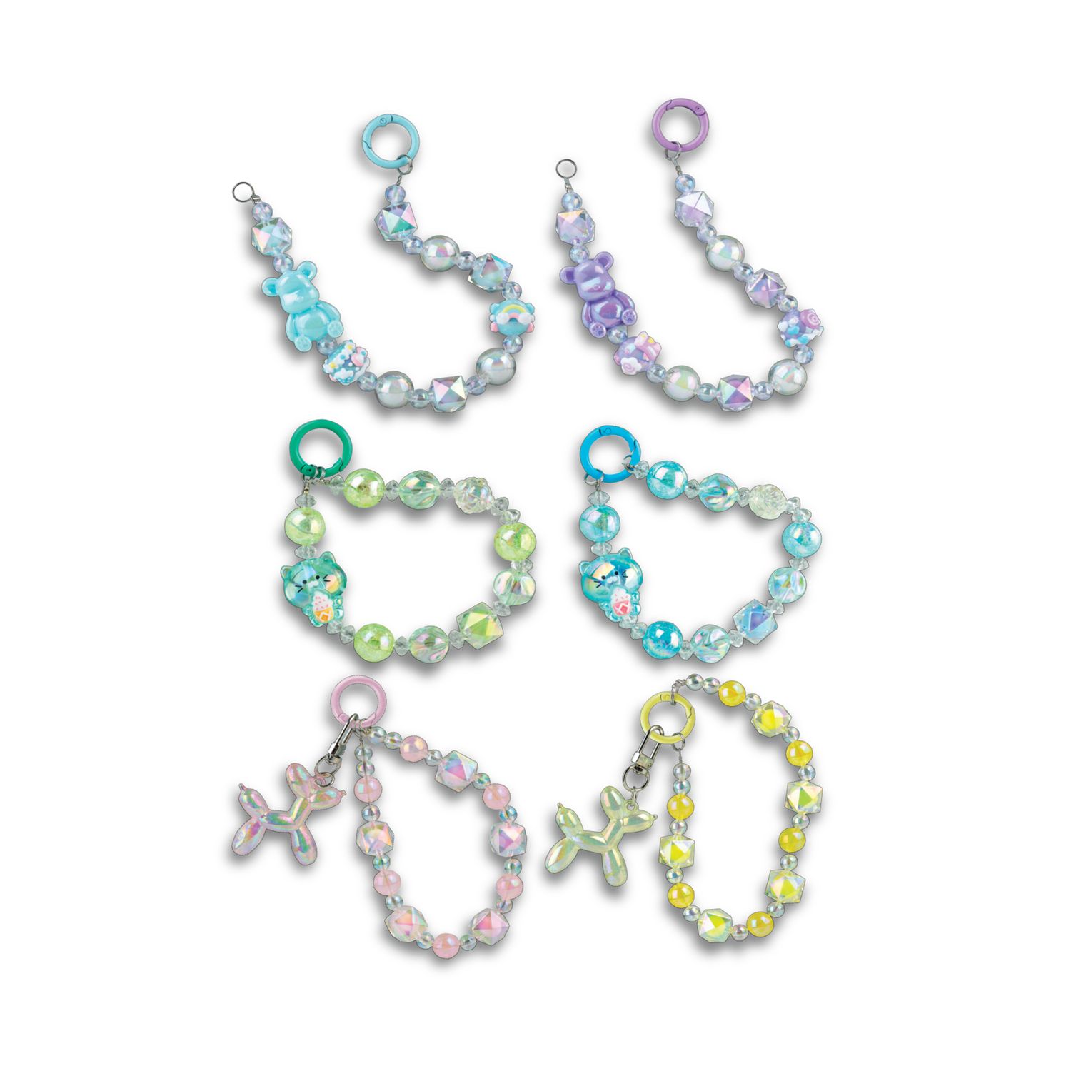 Детские игрушки ORB™ ORB™ Jewel Drops Charmlets 6 pc Beaded Bracelet Set - Styles May Vary