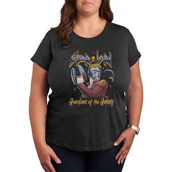 Plus Size Marvel Guardians Of The Galaxy Star Lord Graphic Tee