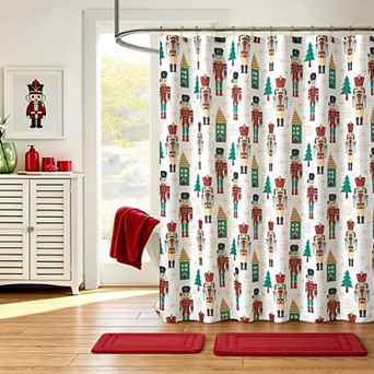 Stylehouse Christmas Nutcracker 15 pc Bath Collection