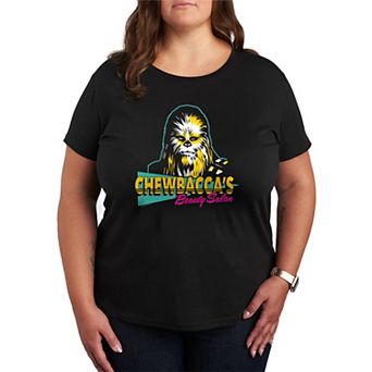 Plus Size Star Wars Chewbacca's Beauty Salon Graphic Tee