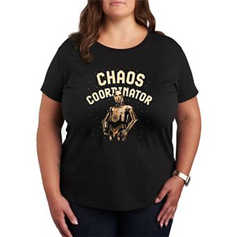 Plus Size Star Wars C-3PO Chaos Coordinator Graphic Tee