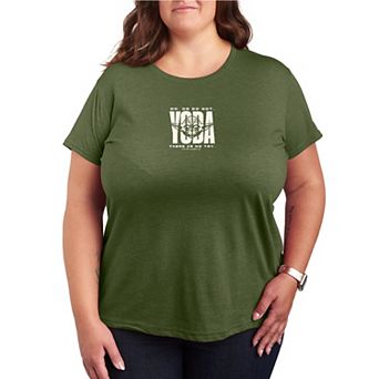 Plus Size Star Wars Yoda Do. Or Do Not. There Is No Try. Graphic Tee