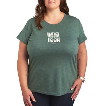 Plus Size Star Wars Yoda Do. Or Do Not. There Is No Try. Graphic Tee