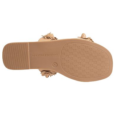 New York & Company® Poppy Women's Floral Slide Sandals