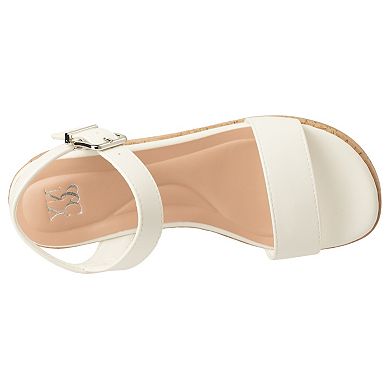 New York & Company® Halina Women's Platform Wedge Slingback Sandals