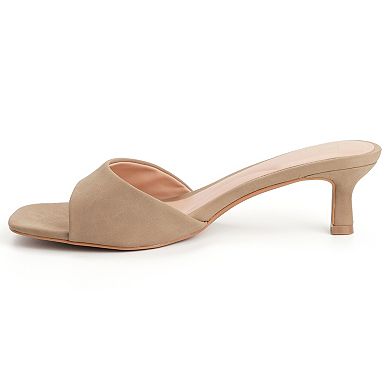New York & Company® Gaia Women's Slip-On Heeled Sandals