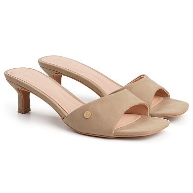 New York & Company® Gaia Women's Slip-On Heeled Sandals
