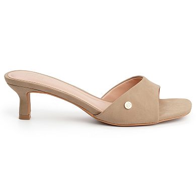 New York & Company® Gaia Women's Slip-On Heeled Sandals