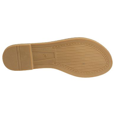 New York & Company® Westly Women's Buckle Accent Slide Sandals