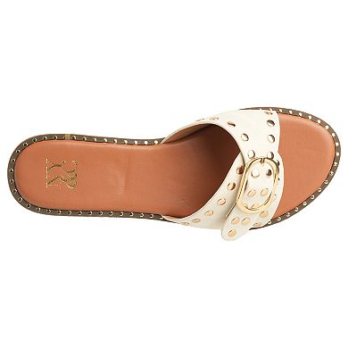 New York & Company® Westly Women's Buckle Accent Slide Sandals