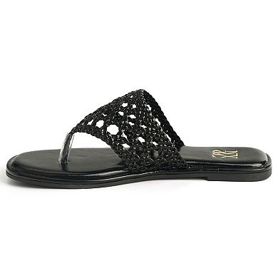 New York & Company® Phillipa Women's Woven Slide Sandals